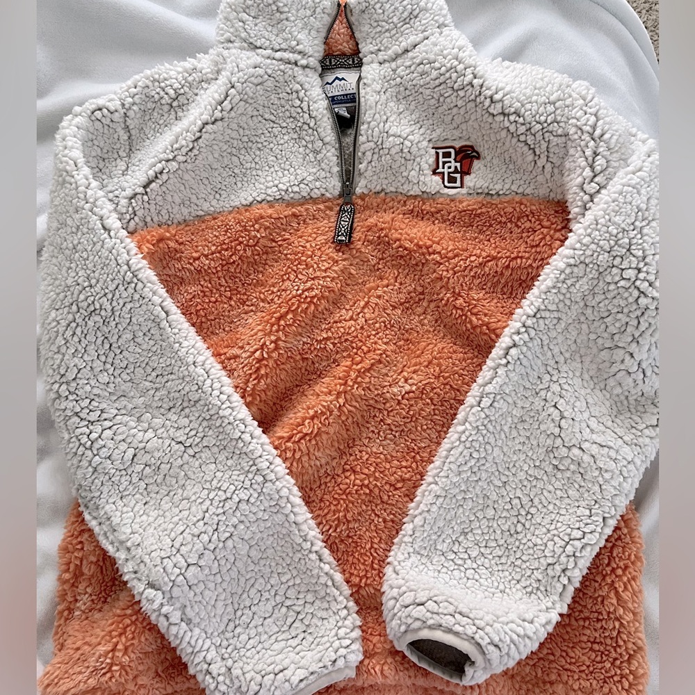 BGSU fleece pullover